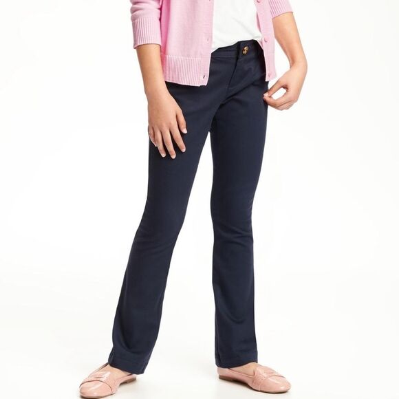 NWT- Old Navy - girl’s 8. Bootcut uniform pant - Picture 1 of 7